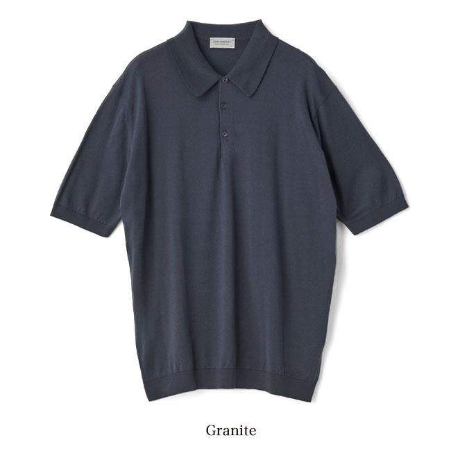 JOHN SMEDLEY ジョンスメドレー 30G ニットポロシャツ ISIS 半袖