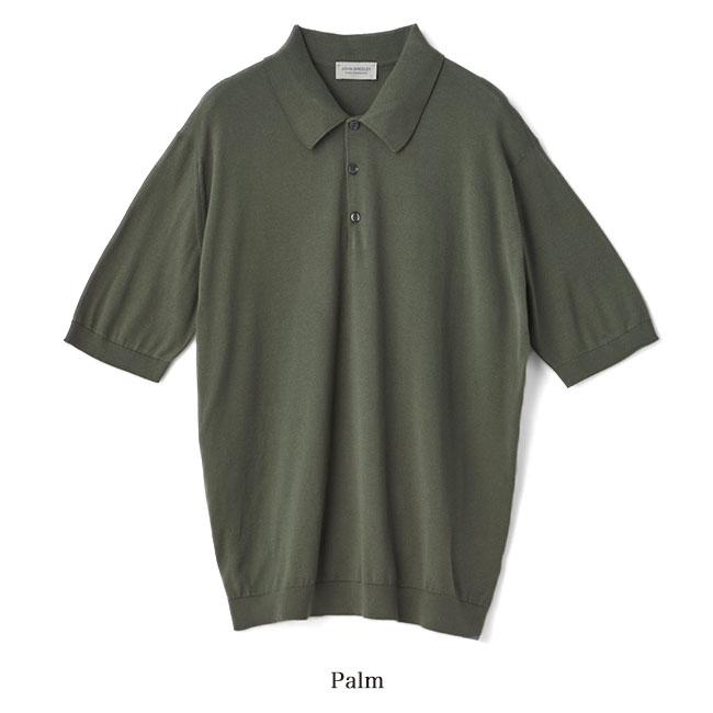 JOHN SMEDLEY ジョンスメドレー 30G ニットポロシャツ ISIS 半袖