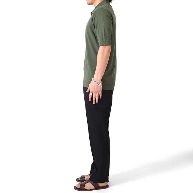 JOHN SMEDLEY ジョンスメドレー 30G ニットポロシャツ ISIS 半袖