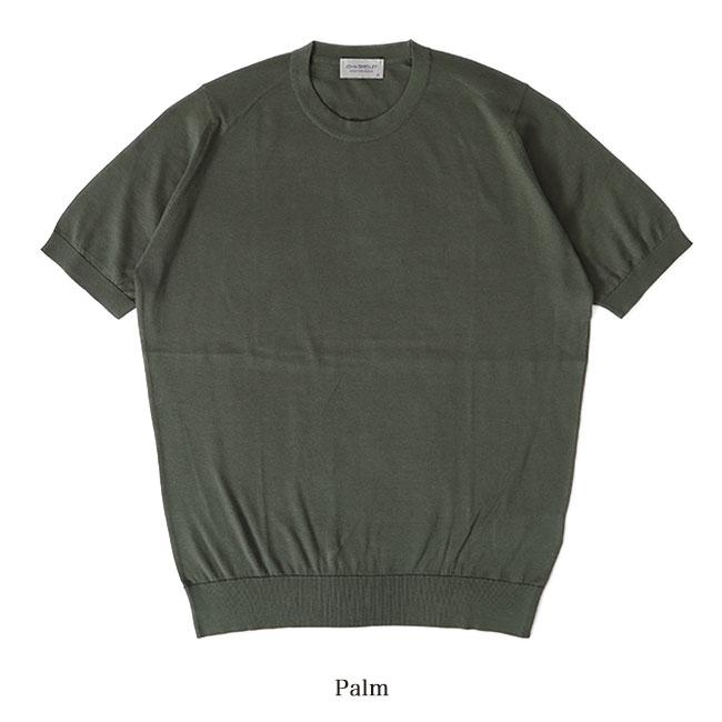 JOHN SMEDLEY ジョンスメドレー 30G ニットTシャツ KEMPTON 半袖T