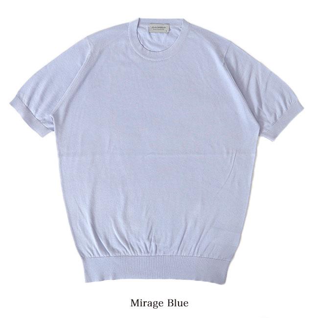 TIME SALE] JOHN SMEDLEY ジョンスメドレー 30G ニットTシャツ KEMPTON