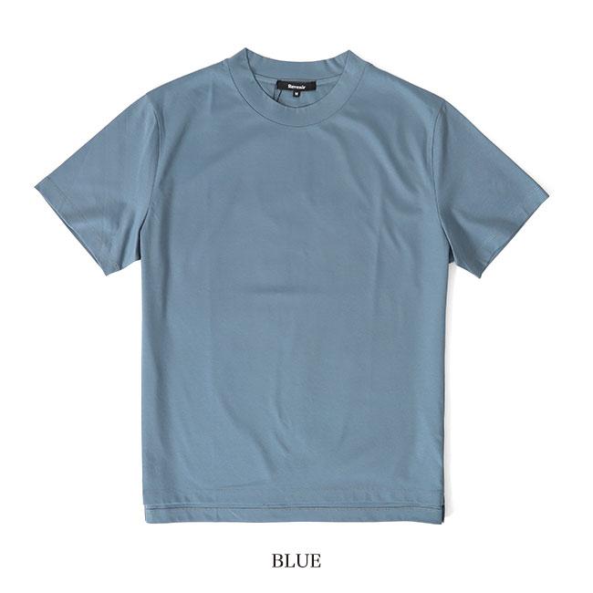 Revenir リブニール ハイゲージコットン クルーネック Tシャツ
