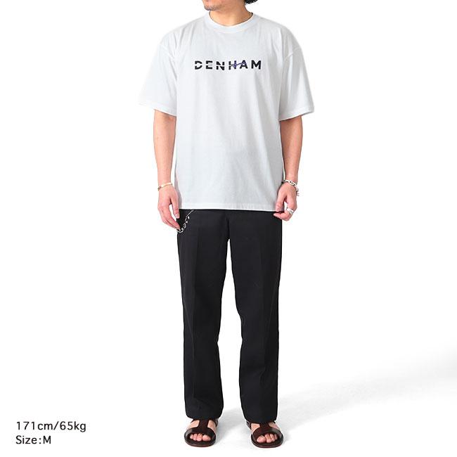 DENHAM デンハム CUT THE LOGO TEE シザーロゴ Tシャツ 半袖T DENHAM デンハム CUT THE LOGO TEE シザーロゴ Tシャツ 半袖T
