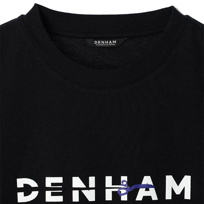 DENHAM デンハム CUT THE LOGO TEE シザーロゴ Tシャツ 半袖Tシャツ
