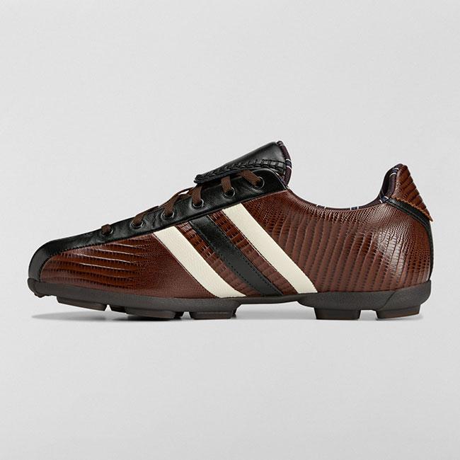 Wales Bonner by Y-3 ウェールズ ボナー ワイスリー The Field Lizzard ザフィールド リザード レザーシューズ KI6114 コラボ スニーカー メンズの画像
