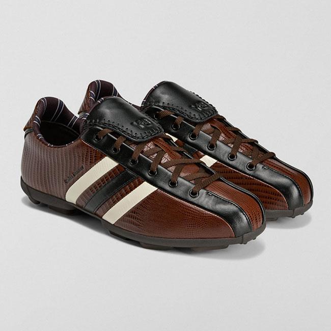 Wales Bonner by Y-3 ウェールズ ボナー ワイスリー The Field Lizzard ザフィールド リザード レザーシューズ KI6114 コラボ スニーカー メンズの画像