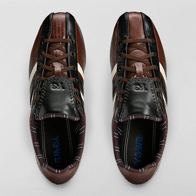 Wales Bonner by Y-3 ウェールズ ボナー ワイスリー The Field Lizzard ザフィールド リザード レザーシューズ KI6114 コラボ スニーカー メンズの画像