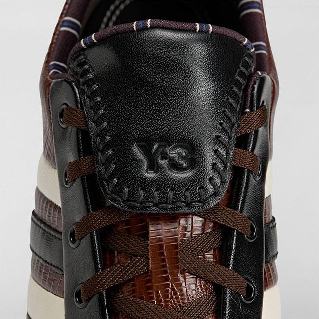 Wales Bonner by Y-3 ウェールズ ボナー ワイスリー The Field Lizzard ザフィールド リザード レザーシューズ KI6114 コラボ スニーカー メンズの画像