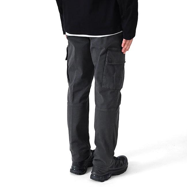 STONE  ブラックカーゴパンツ 楽天市場】ストーンアイランド STONE ISLAND カーゴパンツ ブラック