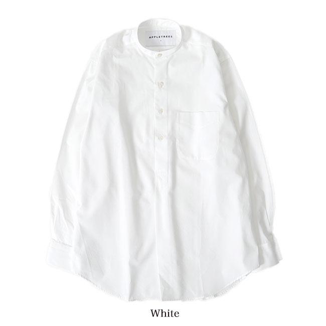 APPLE TREES アップルツリーズ ノーカラー トラベラーシャツ 436
