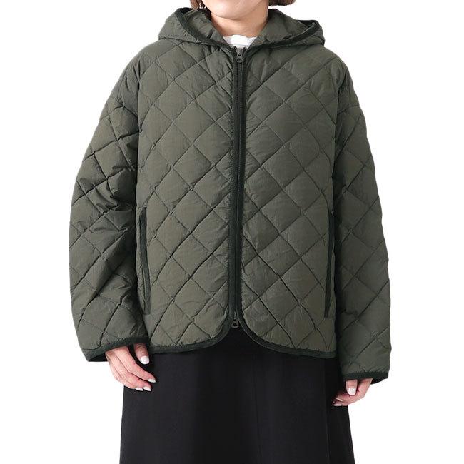 Gymphlex キルティングダウンジャケット GYMPHLEX ジムフレックス ダイヤキルトダウン ジップアップ フード