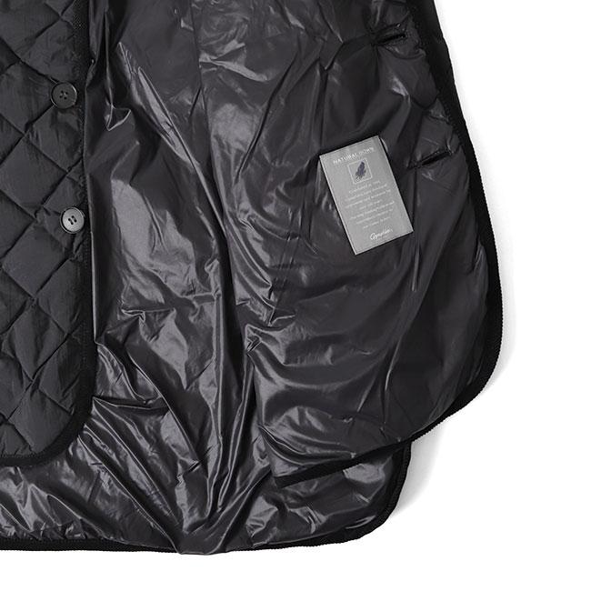 GYMPHLEX ジムフレックス ダイヤキルトダウン Vネック カラーレス