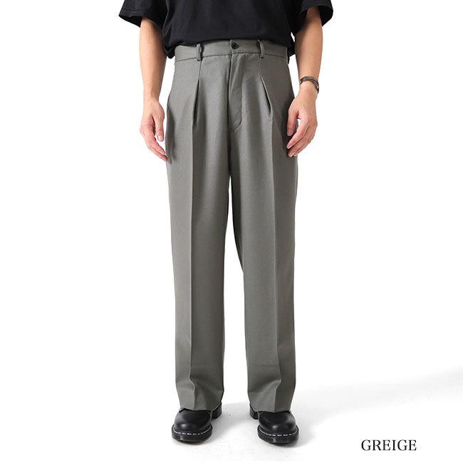 H*O様 still by hand ウール100% ワイドスラックス STILL BY HAND 1TUCK WIDE WOOL PANTS – Chum!