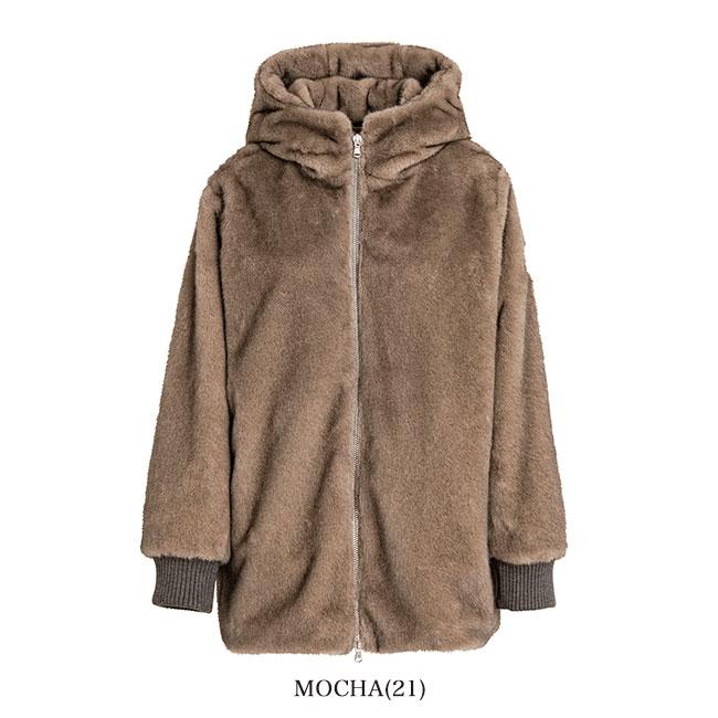 TATRAS タトラス ARABIS アラビス フェイクファー ボアフリース フード