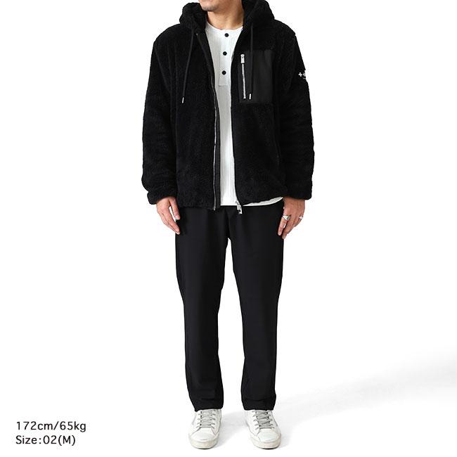 TATRAS タトラス MENFI メンフィ フード付き ボアフリースジャケット メンズの画像