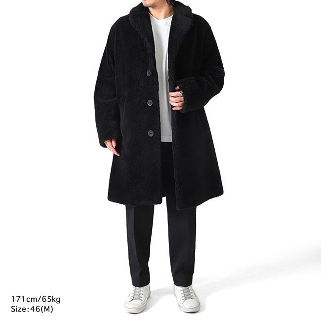 HERNO ヘルノ シングルブレスト ボアコート CA000162U 12536 HERNO ヘルノ シングルブレスト ボアコート CA000162U 12536