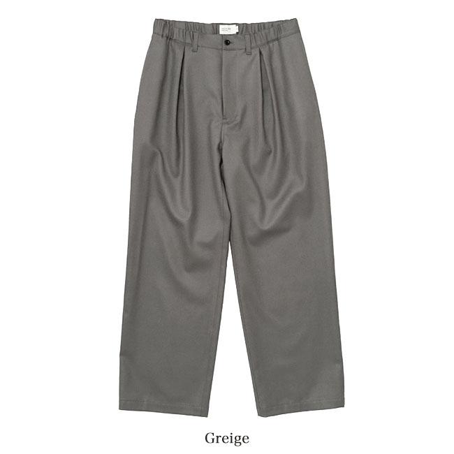 seiunsky724　 Still by Hand スティルバイハンド ウールサキソニー パンツ PT07243