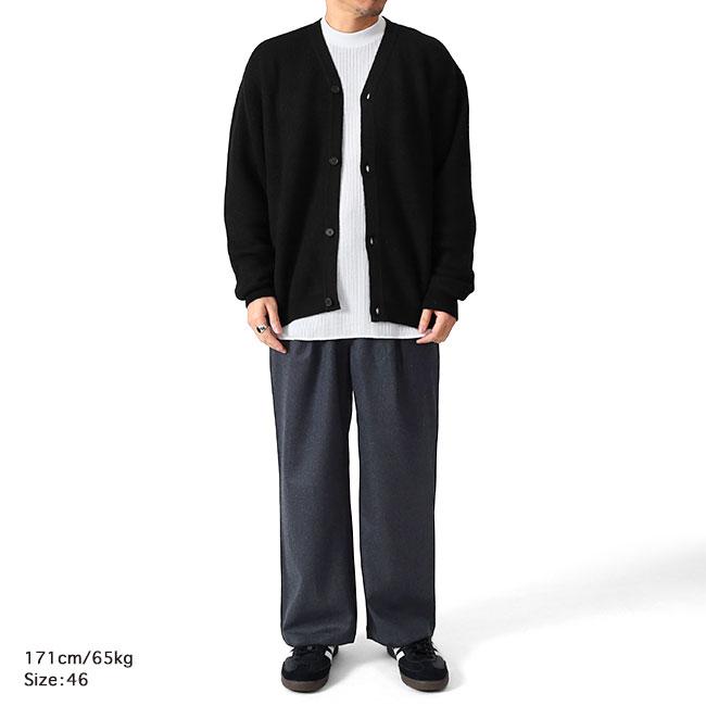 Still by Hand スティルバイハンド ウールサキソニー パンツ PT07243