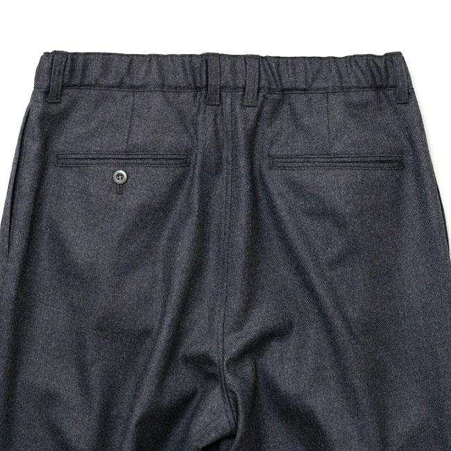 Still by Hand スティルバイハンド ウールサキソニー パンツ PT07243