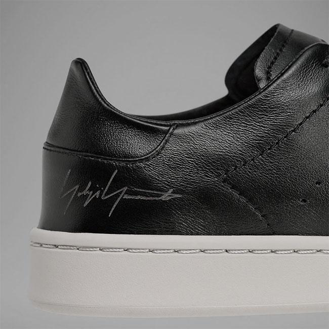 Y-3 ワイスリー STAN SMITH スタンスミス レザースニーカー JQ4977 黒 ブラック シューズ メンズ レディースの画像