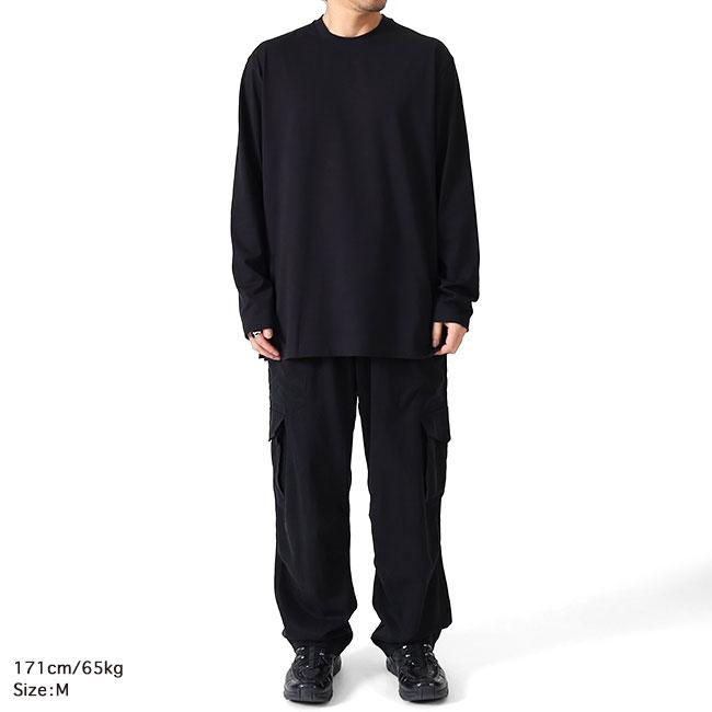 Y-3 ワイスリー グラフィック ロンT JN4880 JM3234 黒 白 長袖Tシャツ