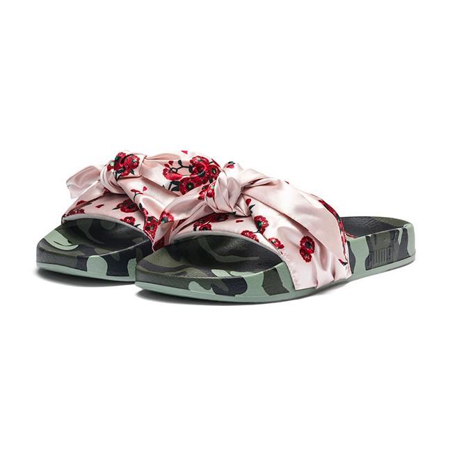 Puma Sue Tsai プーマ Leadcat Cherry Bombs リボン スライドサンダル 迷彩 カモフラ レディース Golden State 通販 Paypayモール