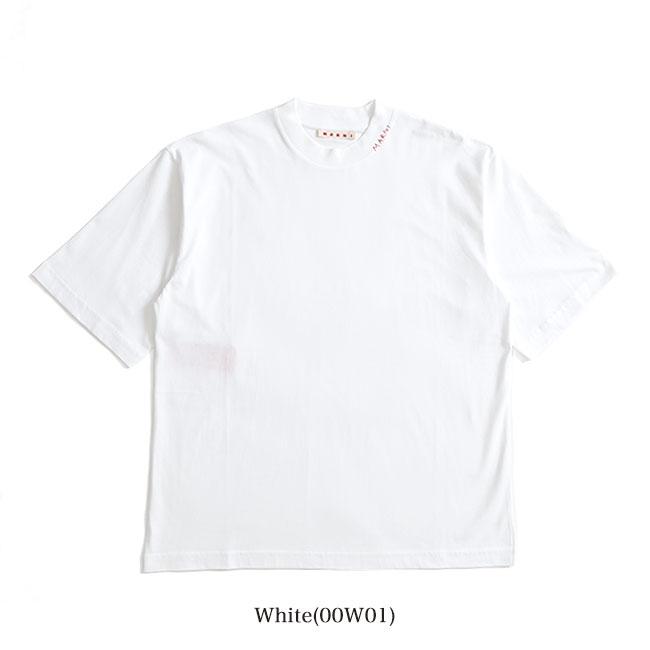 MARNI マルニ マルニシンボル刺繍 オーガニックコットンTシャツ