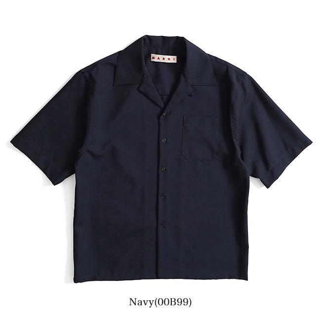 MARNI マルニ トロピカルウール ボーリングシャツ CUMU0213A5 TW839