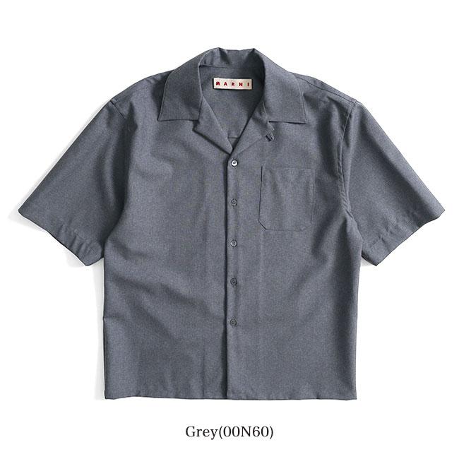 MARNI マルニ トロピカルウール ボーリングシャツ CUMU0213A5 TW839