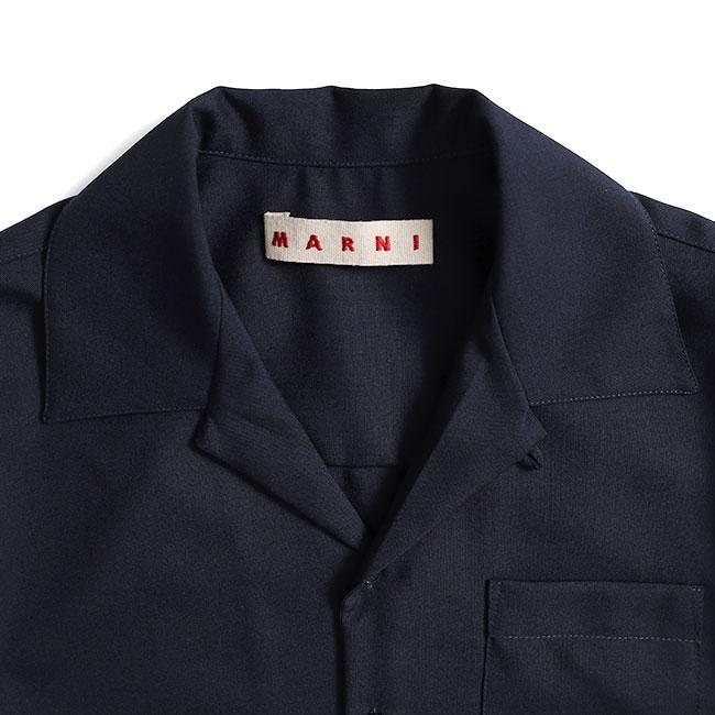 MARNI マルニ トロピカルウール ボーリングシャツ CUMU0213A5 TW839