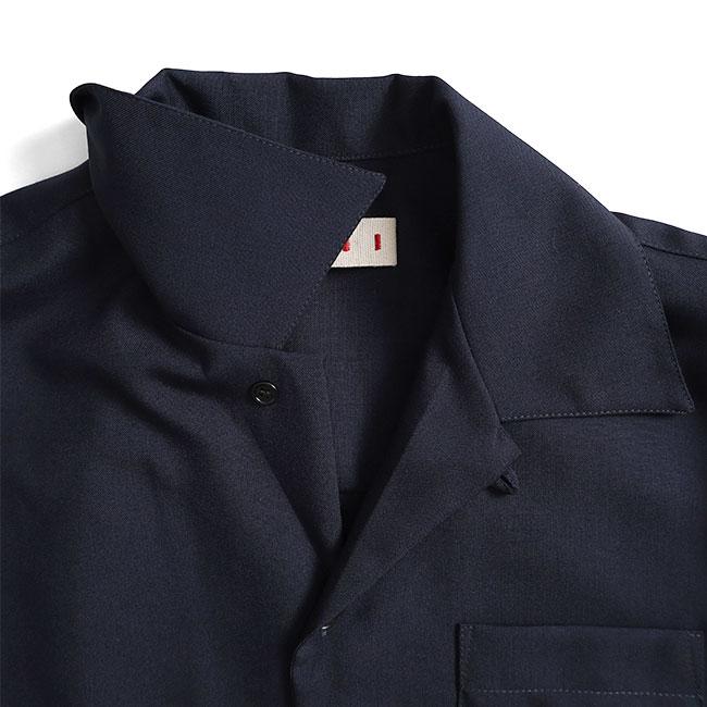 MARNI マルニ トロピカルウール ボーリングシャツ CUMU0213A5 TW839