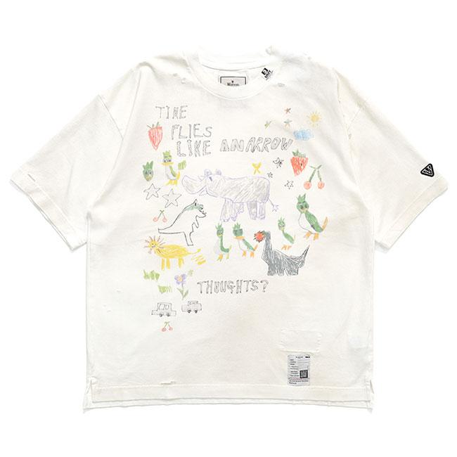 Maison MIHARA YASUHIRO メゾンミハラヤスヒロ Kids Doodle Printed T
