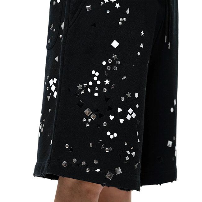Maison MIHARA YASUHIRO メゾンミハラヤスヒロ Embellished Sweat Shorts エンベリッシュド スウェットショーツ J16SP742 ショートパンツ メンズの画像