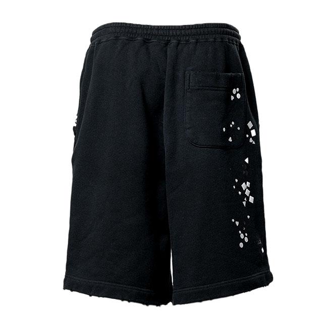 Maison MIHARA YASUHIRO メゾンミハラヤスヒロ Embellished Sweat Shorts エンベリッシュド スウェットショーツ J16SP742 ショートパンツ メンズの画像