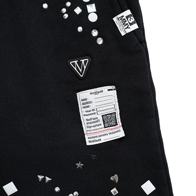 Maison MIHARA YASUHIRO メゾンミハラヤスヒロ Embellished Sweat Shorts エンベリッシュド スウェットショーツ J16SP742 ショートパンツ メンズの画像