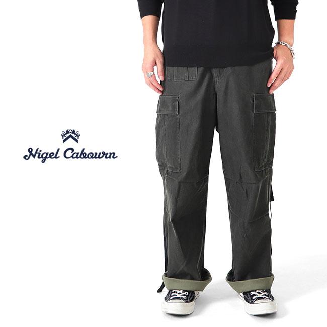 ナイジェルケーボン アーミーカーゴパンツ ピーリングプリント 34 全国直営店ラスト1点！》ARMY CARGO PANT - PEALING PRINT Size