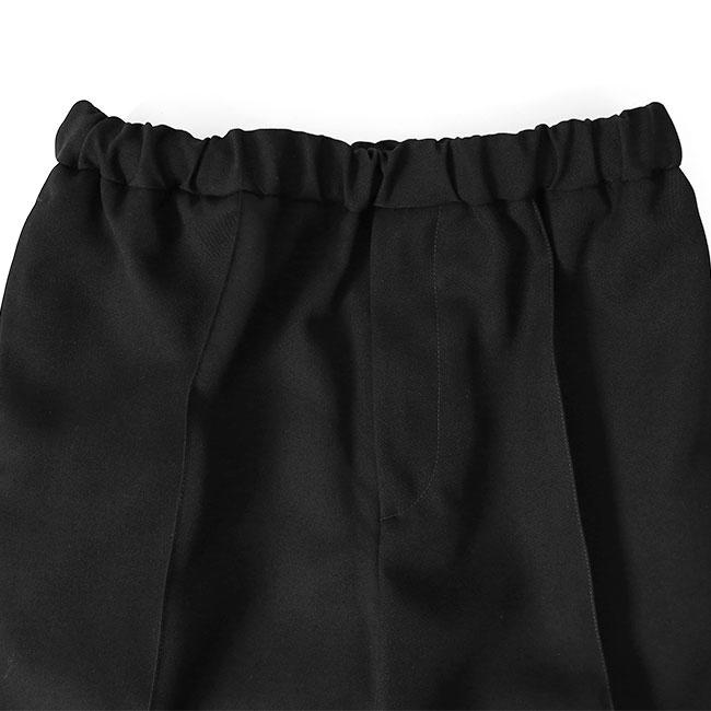 JIL SANDER ジルサンダー ウールギャバジン リラックス テーパードパンツ J21KA0012 J40002 黒 イージー スラックス メンズの画像