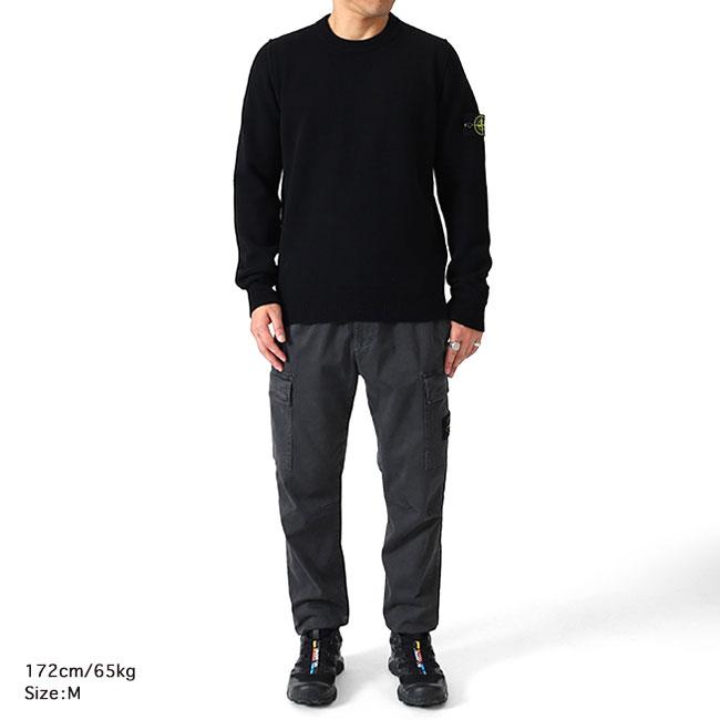 STONE ISLAND ストーンアイランド 7ゲージ ラムウール クルーネック