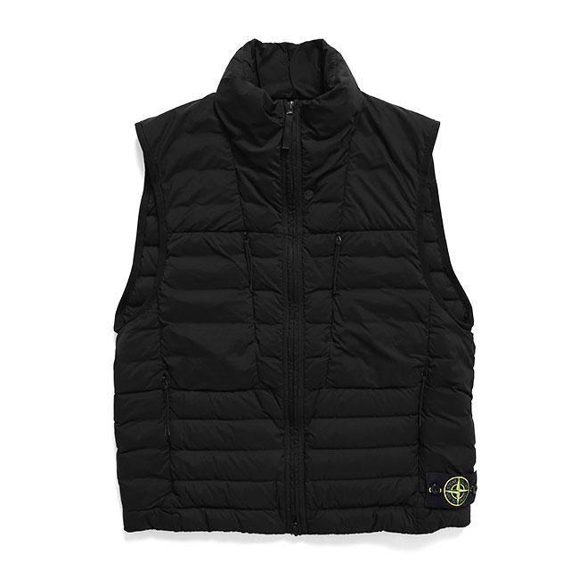 STONE ISLAND ストーンアイランド スタンドカラー ストレッチナイロン