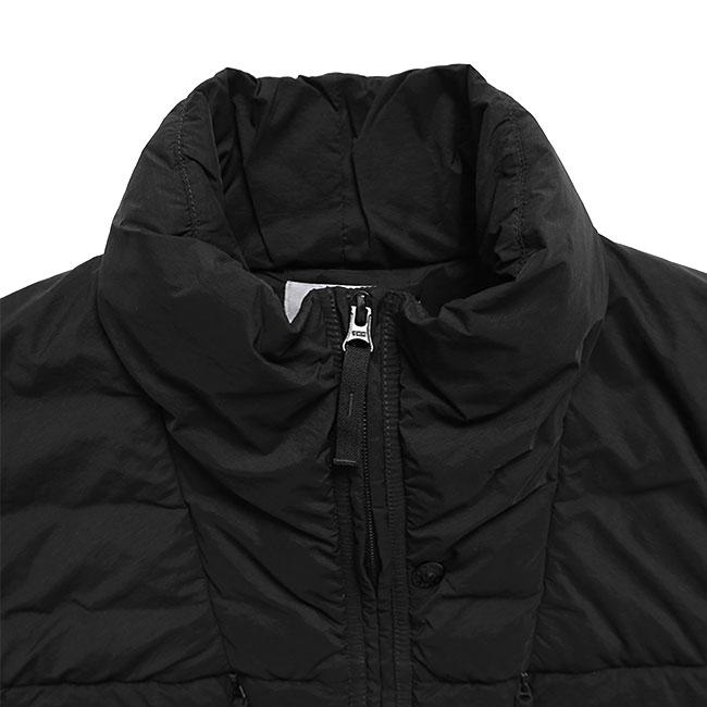 STONE ISLAND ストーンアイランド スタンドカラー ストレッチナイロン ダウンベスト K2S15 G100004 ガーメントダイ メンズの画像