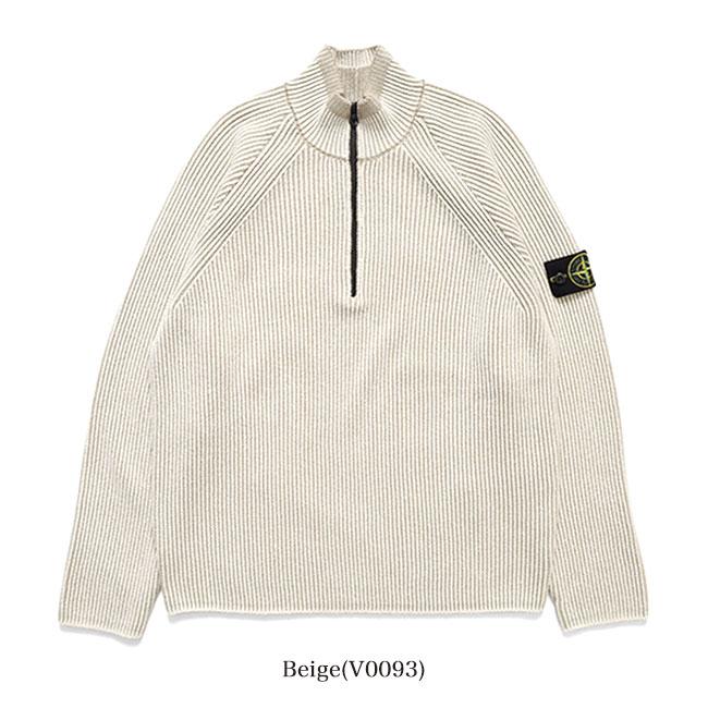 STONE ISLAND ストーンアイランド ハーフジップ ニットセーター K2S15 5100024 ハイネック メンズの画像