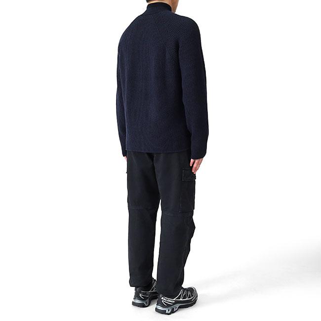 STONE ISLAND ストーンアイランド ハーフジップ ニットセーター K2S15 5100024 ハイネック メンズの画像