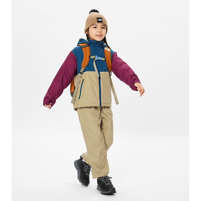 お値下げ美品THE NORTH FACE 子ども用ウィンタースポーツサロペット THE NORTH FACE ノースフェイス 裏ボア グランドコンパクト ノマド