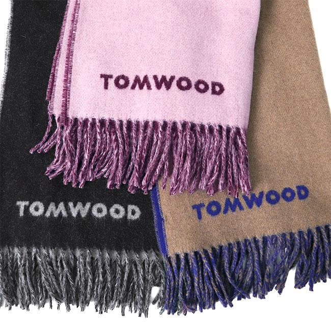TOMWOOD トムウッド ウールスカーフ Wood Scarf 19328 マフラー TOMWOOD トムウッド ウールスカーフ Wood Scarf 19328 マフラー