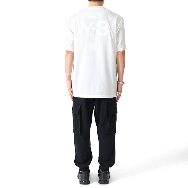 Y-3 ワイスリー バックロゴ Tシャツ FN3348 FN3349 半袖Tシャツ