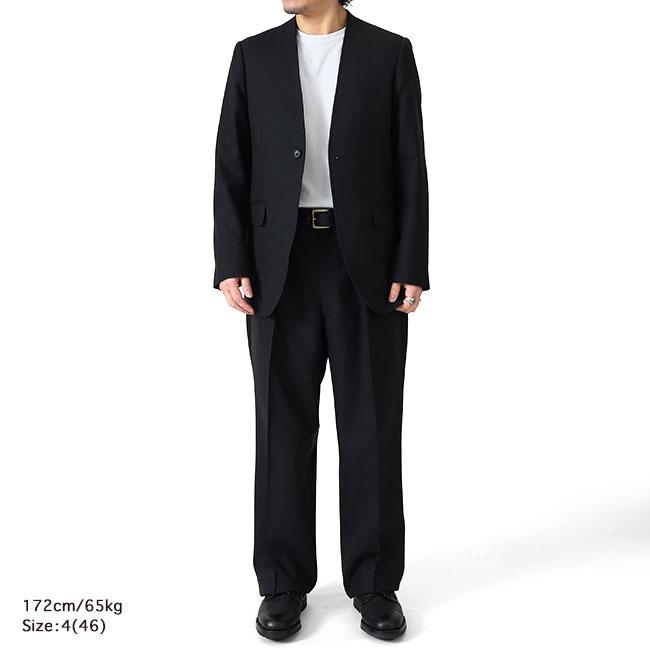 RAINMAKER レインメーカー ノーカラージャケット RM261-008 カラーレス セットアップ可 メンズの画像