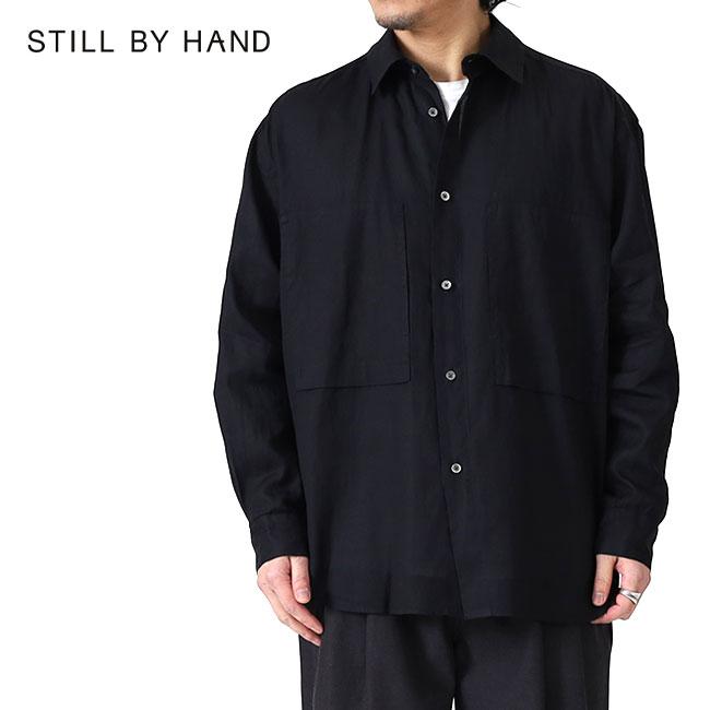 Still By Hand スティルバイハンド 製品染め コットンシャツ SH05261