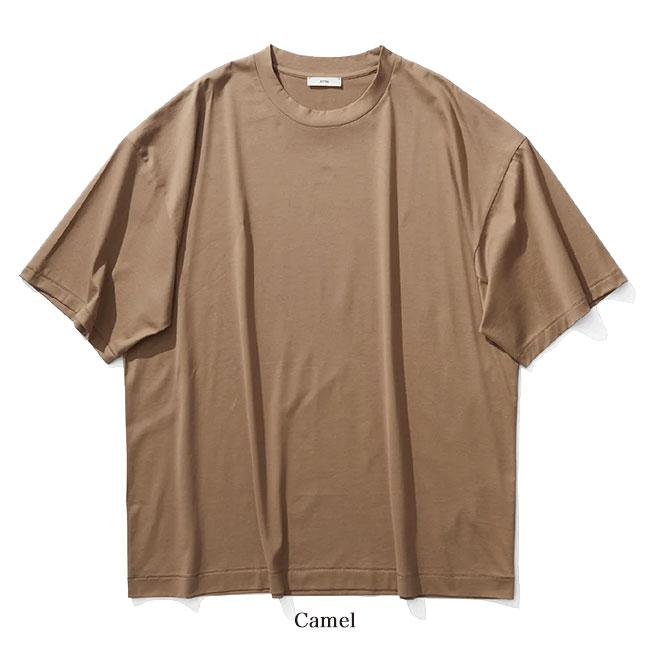 ATON エイトン オーバーサイズ 60/2 スビンコットン Tシャツ ATON エイトン オーバーサイズ 60/2 スビンコットン Tシャツ