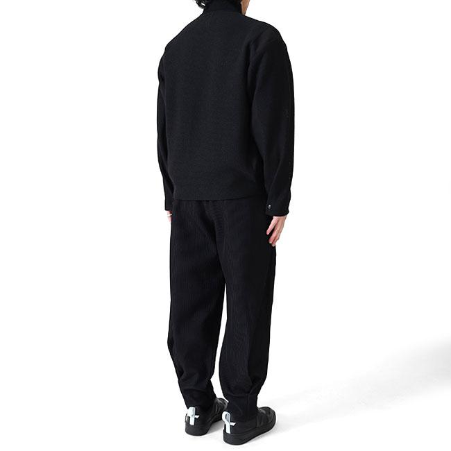 CFCL シーエフシーエル WAFFLE LUCENT STAND COLLAR ZIP BLOUSON ワッフルニット スタンドカラージャケット CF011KC004 ニットブルゾン メンズの画像