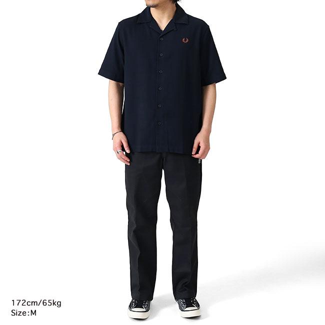 現行品　フレッドペリー　切替　半袖　シャツ　鹿子　ピケ　メンズ　M ベージュ 現行品 フレッドペリー 切替 半袖 シャツ 鹿子 ピケ メンズ M